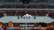 Episode 9 Inside Arena At Ice Show GIF by The Simpsons