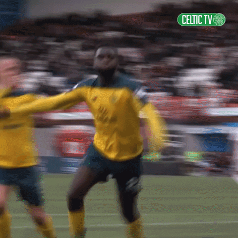 Happy French GIF by Celtic Football Club