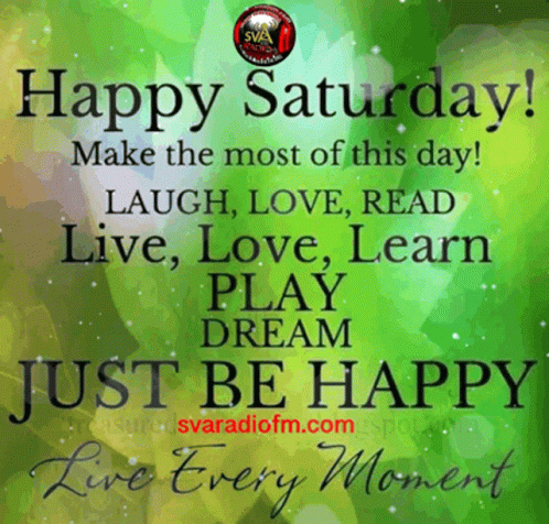 Happy Saturday GIF by memecandy