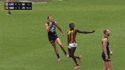 Charlie Curnow Goal GIF by Carlton Football Club