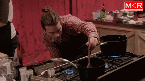 cook cooking GIF by My Kitchen Rules