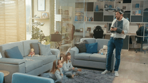 SamsungCo giphyupload smart things one samsung conncected living GIF