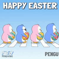 Easter Eggs Penguin GIF by Pudgy Penguins