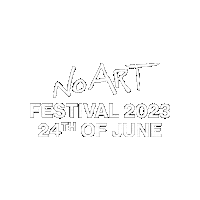 noartmusic no art noart no art festival no art festival 2023 Sticker