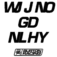 Honda Br Sticker by burton racing