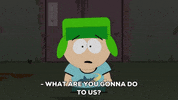 wondering kyle broflovski GIF by South Park 