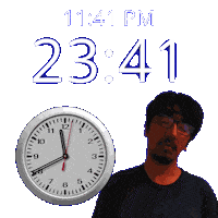 11 Pm Sticker