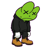 Frog Sticker by ForeverWilin