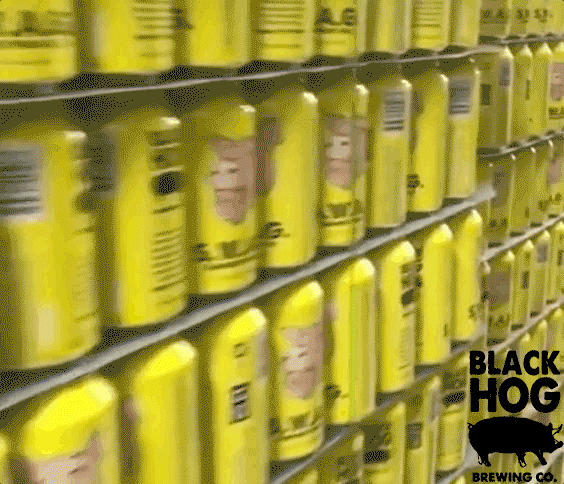miller time party GIF by Black Hog Brewing