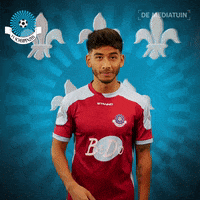 Voetbalvereniging_Scherpenzeel goal voetbal blauwwit hoofdklasse GIF