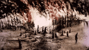 Chester Bennington Sand Art GIF by Grey Daze