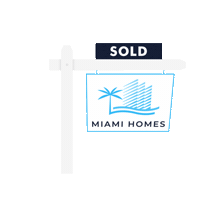 MiamiHomesllc mia miam miami real estate miami homes Sticker