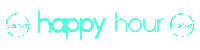 Happy Hour Diy Studio Sticker by CRAFTED DIY STUDIO & BAR
