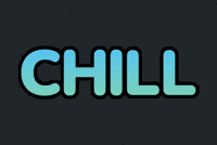 Text Chilling GIF