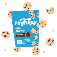 highkeysnacks lemon mint chocolate chip chocolate chip cookies Sticker