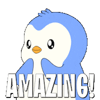 Good News Wow Sticker by Pudgy Penguins