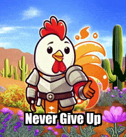 Never Give Up Perseverance GIF by Zorooster