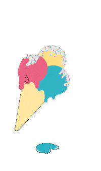 Eiswaffel Sticker by Kugelzwei