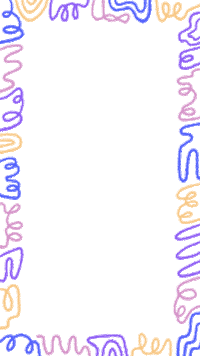 Pink Doodle Sticker