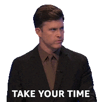 Colin Jost Sticker by Jeopardy!