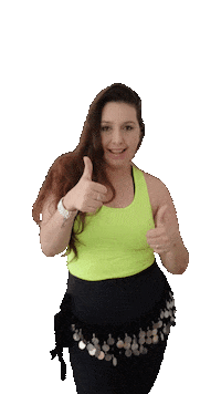 Bellydance Yes Sticker by Nanda Zompero