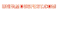Los Angeles Events Sticker by Unfamous Fest