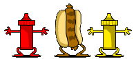 hot dog dancing STICKER
