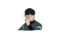 cjjjaewon heart 하트 kdf 카트라이더 Sticker