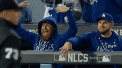 Happy La Dodgers GIF by MLB