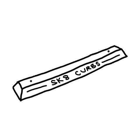 ninhendo64 giphyupload skate skateboarding curb Sticker
