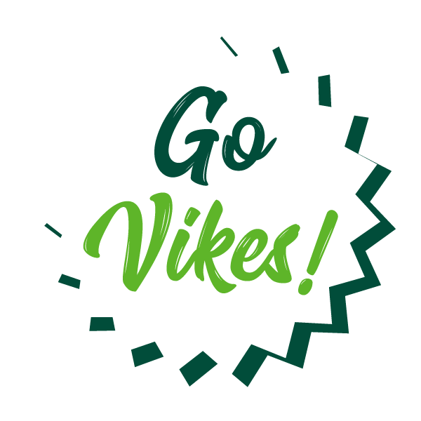 cle_state vikings csu cleveland state university vikes Sticker