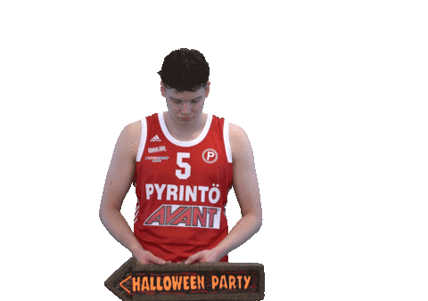 Basket_fi giphyupload sport basketball halloween Sticker