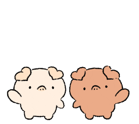 Pig Piggy Sticker by BREAD TREE