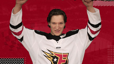 Angry Hockey Player GIF by Indy Fuel Hockey