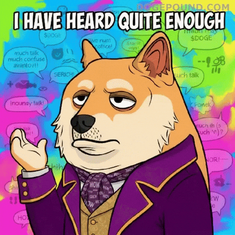 Over It Wow GIF by Doge Pound