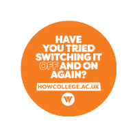 Technology Computers Sticker by HoW College