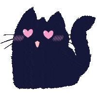 Cat Love Sticker