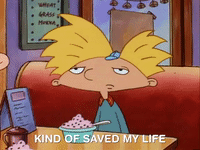hey arnold nick splat GIF