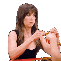 Alison Brie Hot Ones Sticker by First We Feast