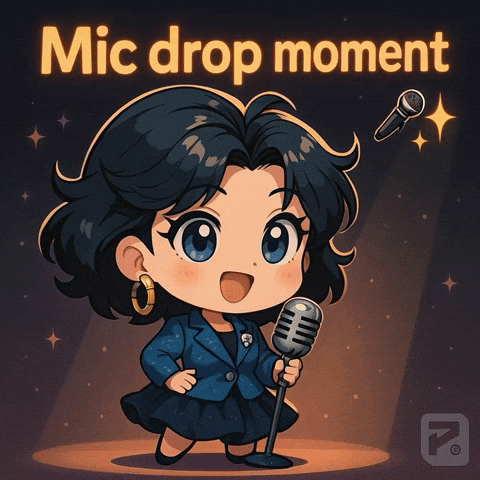 Hana Mic Drop GIF by Persona