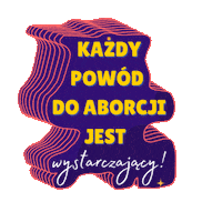 Aborcja Sticker by Abortion Dream Team