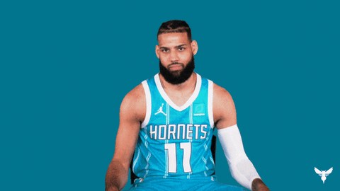 No Way Idk GIF by Charlotte Hornets