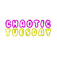 Tuesday Chaos Sticker
