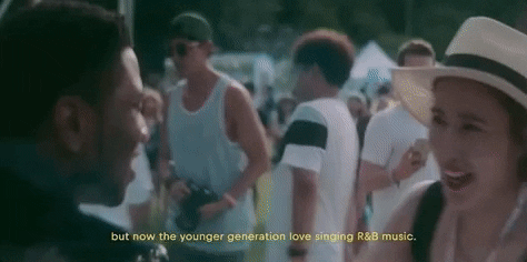but now the younger generation love singing r&b music GIF by Gallant