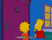 bart simpson ring GIF