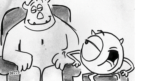 monsters inc. animation GIF by Disney Pixar