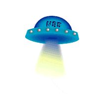 Spaceship Sticker by n85sportswear
