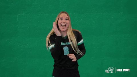 Volleyball Dancing GIF by GreenWave