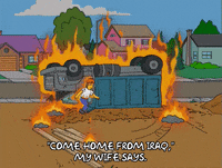 Burning Episode 2 GIF by The Simpsons