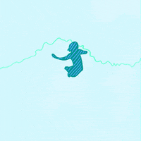 shanebeam animation wave surf surfer GIF